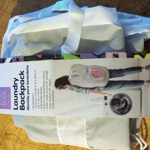 Laundry backpack